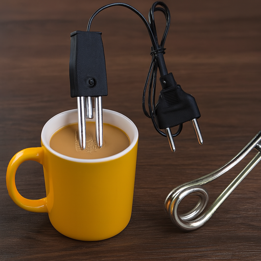 Mini Electric Portable Heating Rod For Instant Water Heating | Compact Travel Immersion Heater For Home, Office, And Outdoor Use