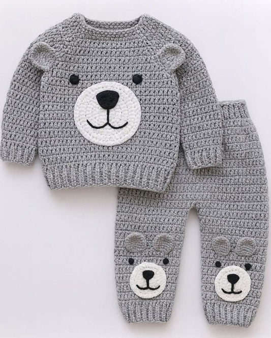 Cute Crochet Baby Boy Outfit – Cozy & Comfortable